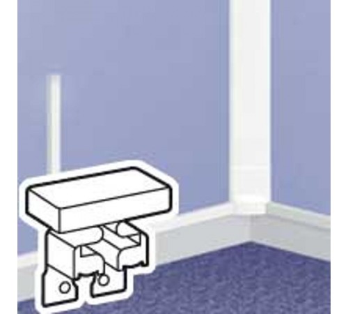 Заглушка торцевая д/к-к 40*16 бел. DLPlus  031208  Legrand