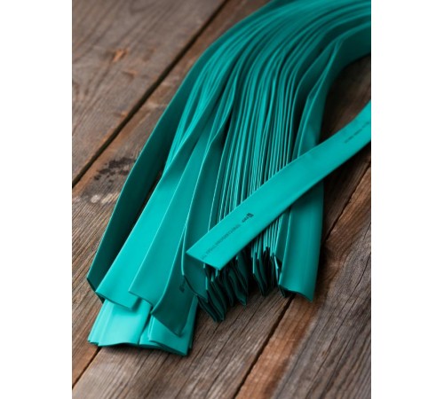 Термоусаживаемая трубка ТУТ нг 25/12,5 зеленая EKF PROxima  tut-25-j-1m  EKF