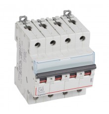 Выключатель автоматический четырехполюсный DX3-E 6000 40А C 6кА  407309  Legrand
