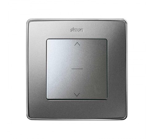 Simon 82 Накладка на трехпозиционный переключатель для управления жалюзи, S82 Detail, алюминий  82033-93  Simon