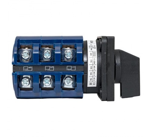 Переключатель кулачковый ПК-1-23 63А 3P "1-0-2" EKF PROxima  pk-1-23-63  EKF