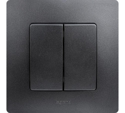 Etika Антрацит Рамка 1-ая  672581  Legrand