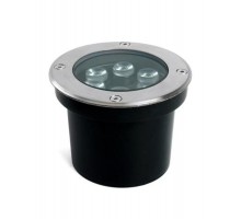 Светильник тротуарный 6W, AC/DC12-24V, 4000К, D120*H90mm, внутренний диаметр: 90mm, IP67, SP2802  48346  FERON