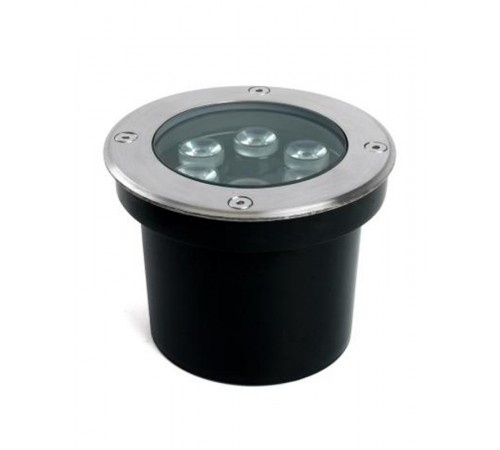 Светильник тротуарный 6W, AC/DC12-24V, 4000К, D120*H90mm, внутренний диаметр: 90mm, IP67, SP2802  48346  FERON