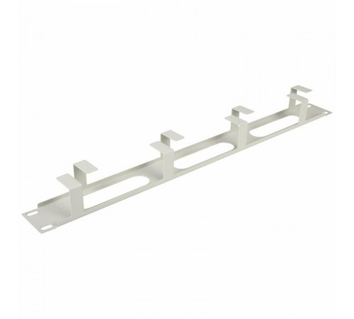 Горизонтальный кабельный органайзер 1U, металл  04-2642  REXANT