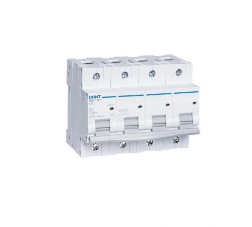 Выключатель автоматический NB8-125R 4P 80А 20кА хар-ка D (R)  559883  CHINT