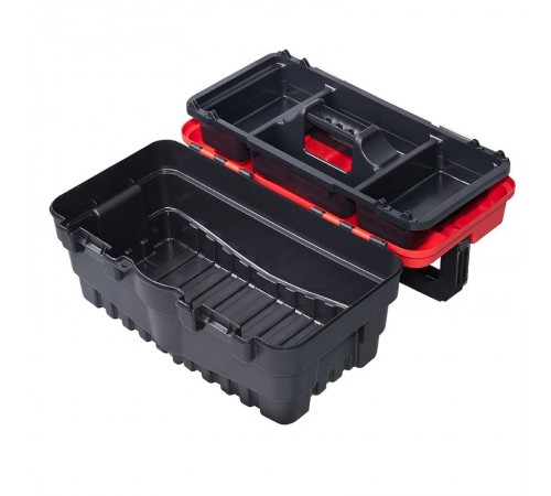 Ящик для инструментов 46х26х24см Patrol Formula Carbo 500 S Alu красный  146167  Tech-KREP