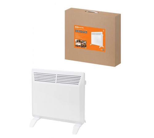 Конвектор электрический ЭК-1000X, термостат, ножки, белый, 1000 Вт, TDM
