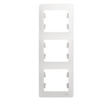 Glossa Белый Рамка 3-ая, вертикальная  GSL000107  SE