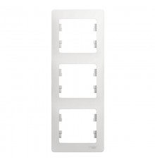 Glossa Белый Рамка 3-ая, вертикальная  GSL000107  SE