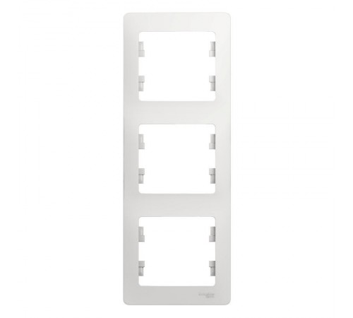 Glossa Белый Рамка 3-ая, вертикальная  GSL000107  SE