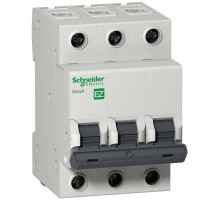 Выключатель автоматический трехполюсный EASY 9 16А C 4,5кА  EZ9F34316  Schneider Electric