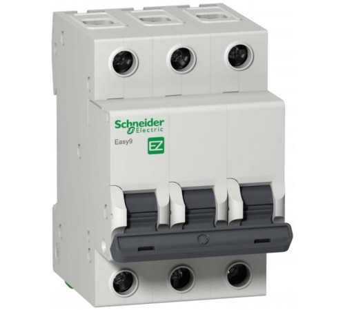 Выключатель автоматический трехполюсный EASY 9 16А C 4,5кА  EZ9F34316  Schneider Electric