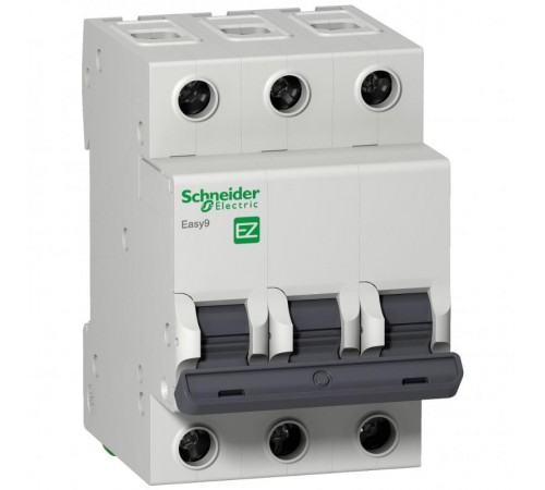 Выключатель автоматический трехполюсный EASY 9 16А C 4,5кА  EZ9F34316  Schneider Electric