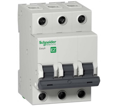 Выключатель автоматический трехполюсный EASY 9 16А C 4,5кА  EZ9F34316  Schneider Electric