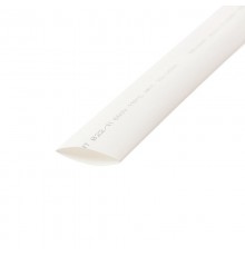 Термоусадка 22,0 / 11,0 мм, белая (1м)  22-2001  REXANT