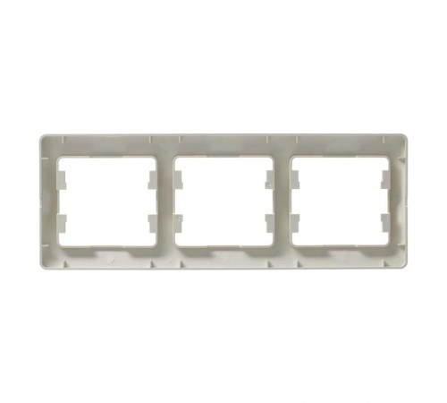 Glossa Бежевый Рамка 3-ая, горизонтальная  GSL000203  SE