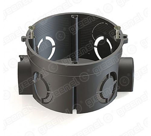Коробка установочная 68x42 с саморезами  GE40010-05  GREENEL