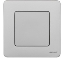 Inspiria Алюминий Переключатель проходной 1-клавишный С/У без рамки  673652  Legrand