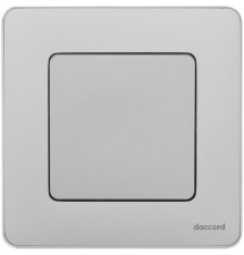 Inspiria Алюминий Переключатель проходной 1-клавишный С/У без рамки  673652  Legrand