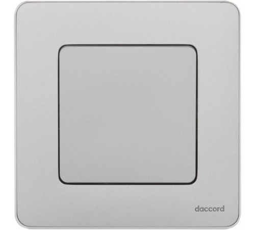 Inspiria Алюминий Переключатель проходной 1-клавишный С/У без рамки  673652  Legrand