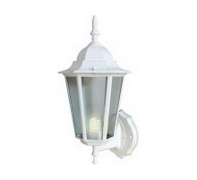 Светильник садово-парковый 6101 60W 230V E27 170*200*320мм белый  11051  FERON