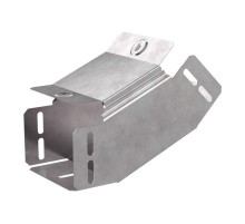 Угол вертикальный внутренний 45 градусов с крышкой Стандарт 100х80  PR16.0534  Промрукав