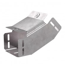 Угол вертикальный внутренний 45 градусов с крышкой Стандарт 100х80  PR16.0534  Промрукав