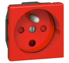 Розетка Mosaic 2М 2P фр.ст.с ключ.  077114  Legrand