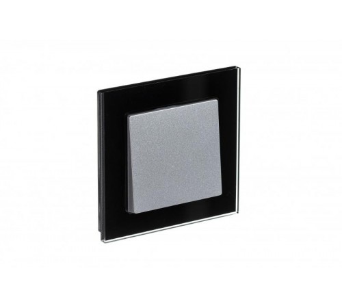 AtlasDesign Nature Черный Рамка 1-ая, стекло ATN321001 SE