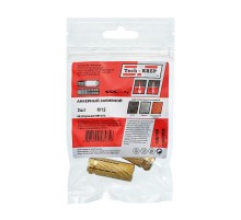 Анкер забиваемый латунный М12 (2 шт) - пакет ( 0,086 кг)  106749  Tech-KREP