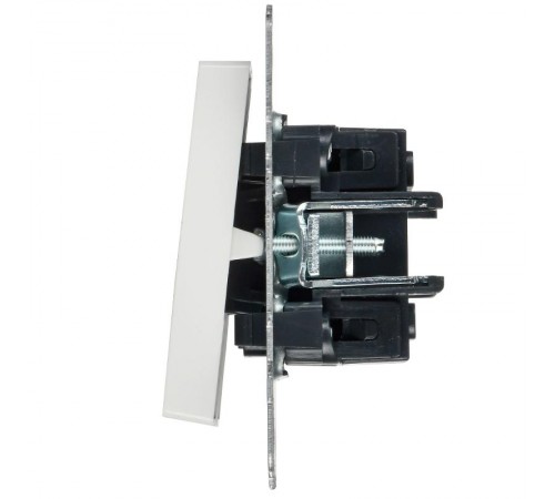 BRITE Выключ. 2-кл. с инд. отел. 10А ВС10-2-9-БрБ бел.  BR-V20-2-10-K01  IEK