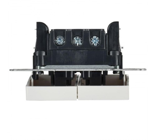 BRITE Выключ. 2-кл. с инд. отел. 10А ВС10-2-9-БрБ бел.  BR-V20-2-10-K01  IEK