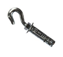 Анкерный болт с крюком HBF оцинкованный М20 12х80 (10 шт/уп)  PR08.26173  Промрукав