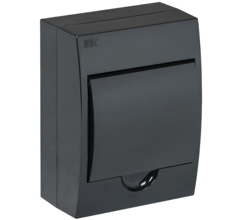 Корпус пластиковый навесной на 6 модулей ЩРН-П-6 IP41 черный KREPTA 3  MKP12-N-06-41-K02  IEK