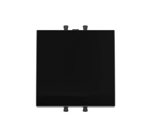 Выключатель "Черный квадрат", "Avanti", 16A, 2 мод.  4402102  DKC