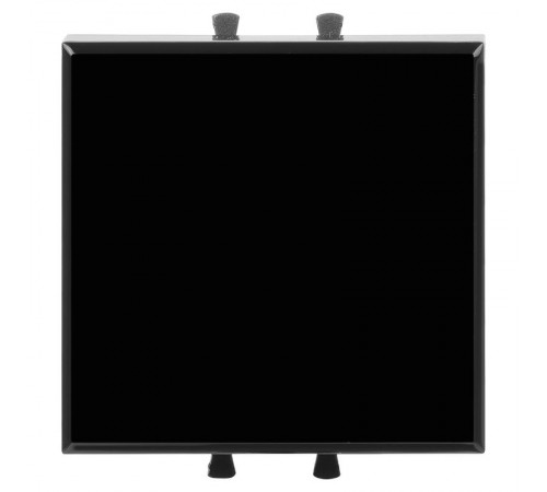 Выключатель "Черный квадрат", "Avanti", 16A, 2 мод.  4402102  DKC