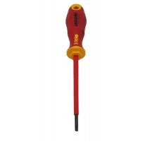 Диэлектрическая отвертка Felo Ergonic 3,0х0,5х100 плоская шлицевая 41303090