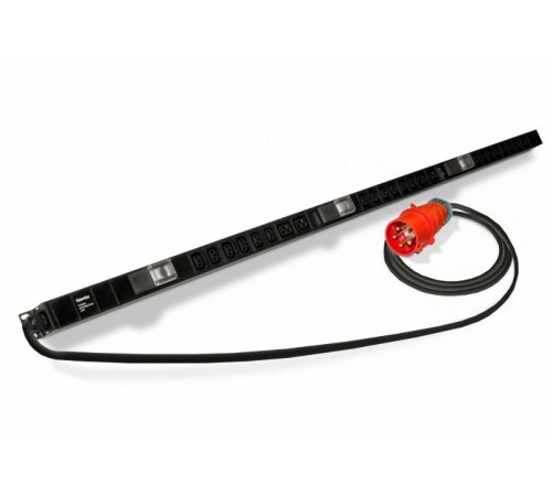 Hyperline SHE-20IEC-4BIEC-BAV-2.5AIEC Блок розеток, вертикальный, 20 розеток IEC320 C13  457082  Hyperline