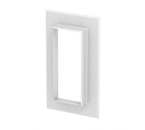 Настенная стыковая рамка кабельного канала Rapid 80 70x170 мм (алюминий,белый) (G-AWAG70170RW)  6278860  OBO Bettermann