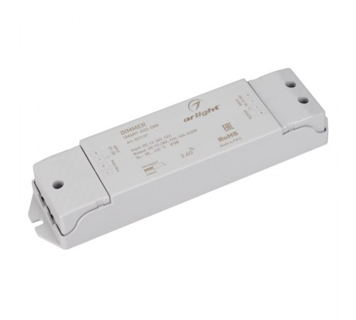 Диммер SMART-D32-DIM (12-36V, 12A, 0/1-10V)  027137  Arlight