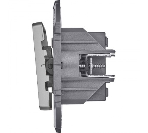 Inspiria Алюминий Переключатель перекрёстный 1-клавишный 10АХ 250В винтовые зажимы  673582  Legrand