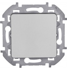 Inspiria Алюминий Переключатель перекрёстный 1-клавишный 10АХ 250В винтовые зажимы  673582  Legrand