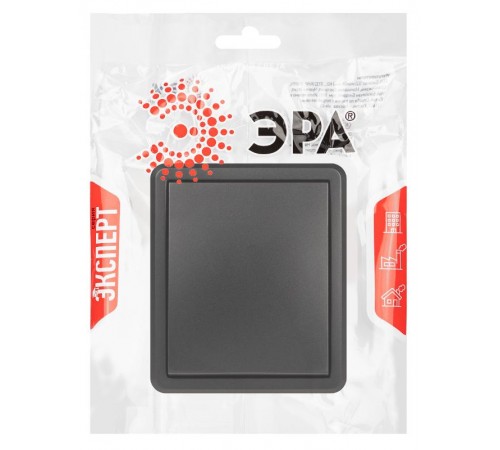 Выключатель ЭРА Эксперт 11-1201-05 10АХ-250В IP20 ОУ Антрацит  Б0062989  ЭРА