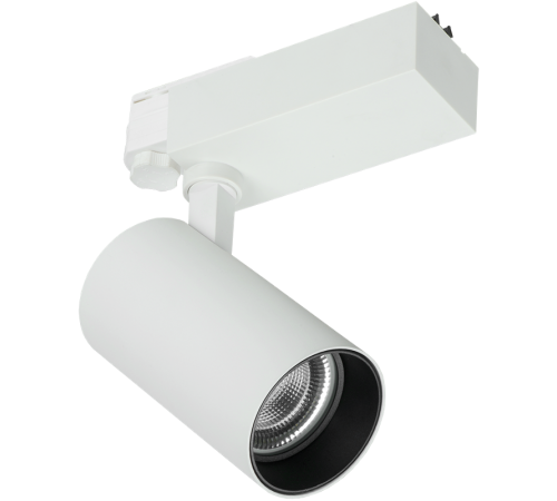 Светильник светодиодный трековый трёхфазный STR-30-99-40K-B30 регулируемый луч 4000K черный  Б0049791  ЭРА