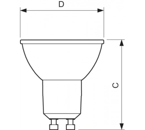 Лампа светодиодная LED Essential LED 4.6-50W GU10 827 36D  929001215208  PHILIPS