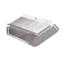 Угол вертикальный внутренний 45 градусов с крышкой Стандарт 400х80   PR16.0593  Промрукав