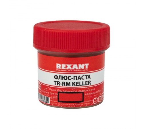 Флюс-паста TR-RM KELLER 20 мл  09-3690  REXANT