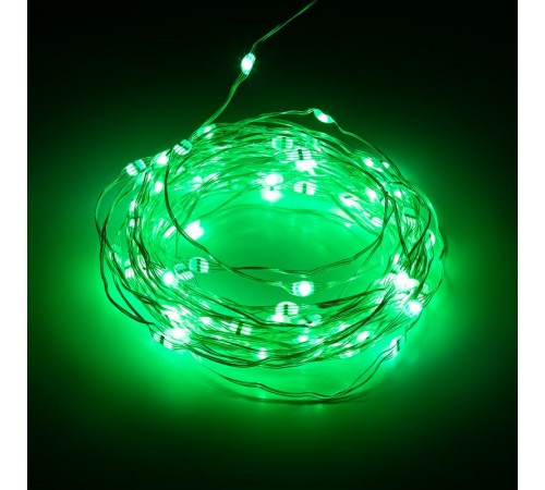 Гирлянда Нить ЕGNIG - PU-1 с пультом, RGB, 10 м, 220 V, с таймер, с музыкой, управляемая, IP20  Б0055993  ЭРА