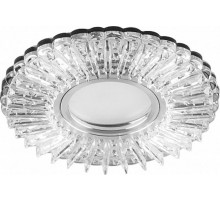 Светильник встраиваемый с белой LED подсветкой CD900 потолочный MR16 G5.3 белый  28843  Feron